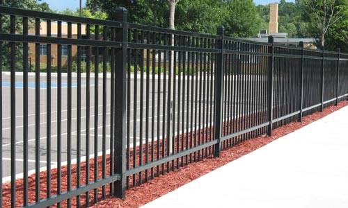 Steel and Aluminum Fence Installation Billings