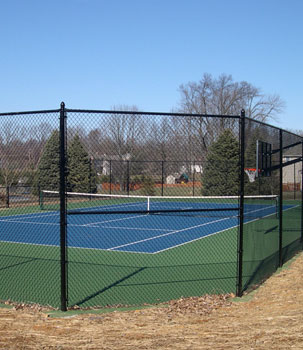 Tennis Courts Fence Installation Billings